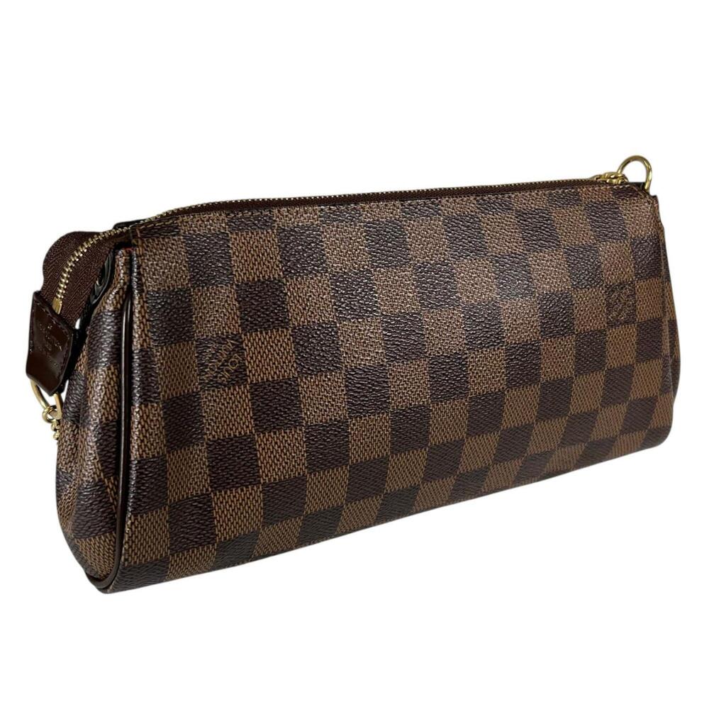 LOUIS VUITTON Brown Damier Canvas Pouch - Picture 3 of 16